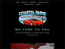 Tablet Screenshot of coastalshine.org